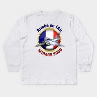 Dassault Mirage 2000 Kids Long Sleeve T-Shirt